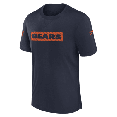 Playera Nike Dri-FIT de la NFL para hombre Chicago Bears Sideline Player