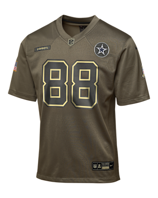 Детские джерси CeeDee Lamb Dallas Cowboys Salute to Service Big Kids’ Nike NFL Game Jersey