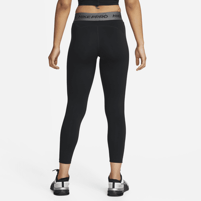 Nike Pro Women's Mid-Rise 7/8 Graphic Leggings