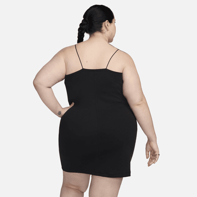 Nike Sportswear Chill Knit Women's Tight Mini-Rib Cami Dress (Plus Size)