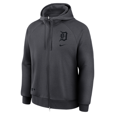 Detroit Tigers Authentic Collection Men's Nike Dri-Fit MLB Full-Zip Hoodie from Nike - $130