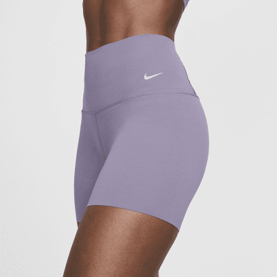 Shorts de ciclismo de cintura alta de 13 cm con sujeción suave para mujer Nike Zenvy