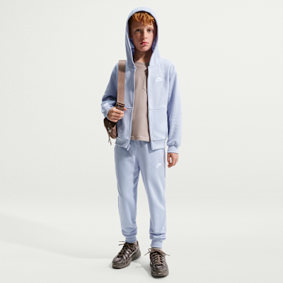 Nike Club Fleece Older Kids' French Terry Full-Zip Hoodie