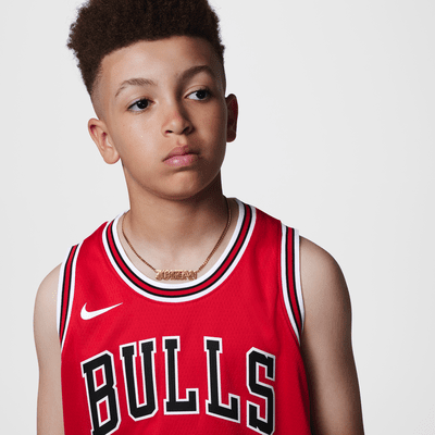 Dres Nike NBA Chicago Bulls 2023/24 Icon Edition pro větší děti