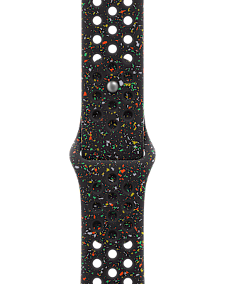 Женские  40mm Midnight Black Nike Sport Band S/M