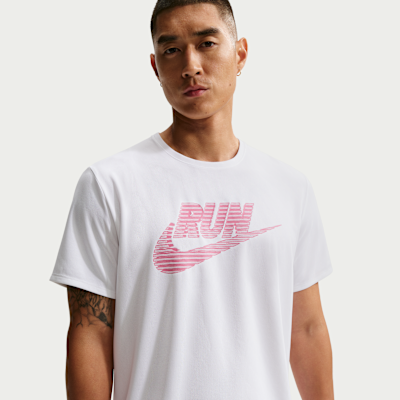 Playera de correr de manga corta Nike Miler Dri-FIT con protección contra los rayos UV para hombre