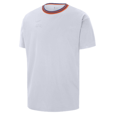 New York Knicks Courtside City Edition Premium Men's Nike NBA Max90 T-Shirt