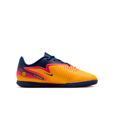รองเท้าฟุตบอลเด็กโตสําหรับสนามในร่ม/คอร์ท Nike Jr. Phantom 6 Low Club "Erling Haaland"