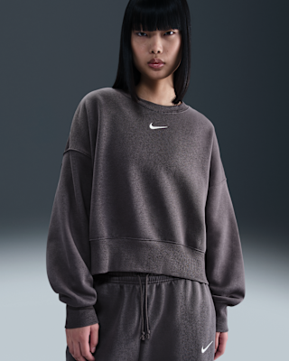 Женский свитшот Nike Sportswear Phoenix Fleece Over-Oversized Crew-Neck