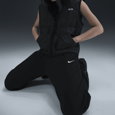 Nike Sportswear Phoenix Fleece 女款高腰寬版運動褲