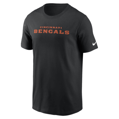 Мужская футболка Cincinnati Bengals Primetime Wordmark Essential