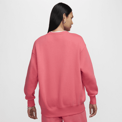 Nike Sportswear Phoenix Fleece Oversize-Damen-Sweatshirt mit Rundhalsausschnitt