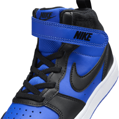 Nike Court Borough Mid 2 Little Kids' Shoes