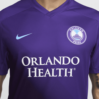 Jersey Nike Dri-FIT de la NWSL replica del Orlando Pride visitante 2024 Stadium para hombre