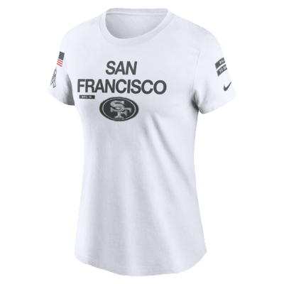 San Francisco 49ers Salute to Service Legend Women's Nike NFL T-Shirt