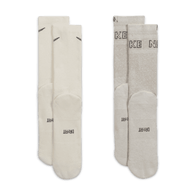 Nike Everyday Plus Cushioned Crew Socks (2 Pairs)