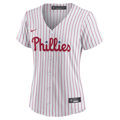 Camiseta de béisbol Replica para mujer MLB Philadelphia Phillies (Rhys Hoskins)