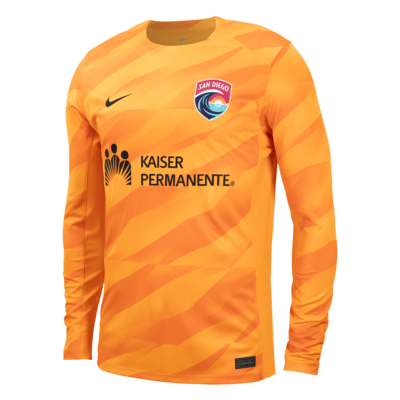 San Diego Wave FC 2024 Goalkeeper Nike NWSL Long-Sleeve Replica Jersey