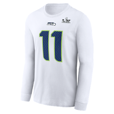Jaxon Smith-Njigba Seattle Seahawks Super Bowl LX Men's Nike NFL Long-Sleeve T-Shirt from Nike - $50
