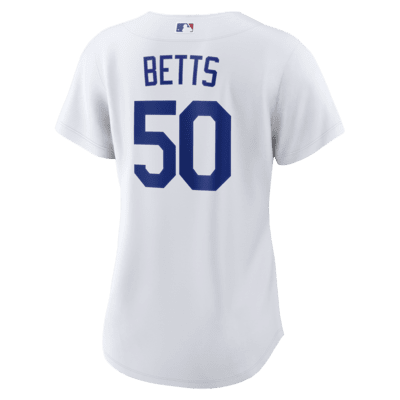 Mookie Betts Los Angeles Dodgers 2024 World Series Women's Nike MLB Replica Jersey