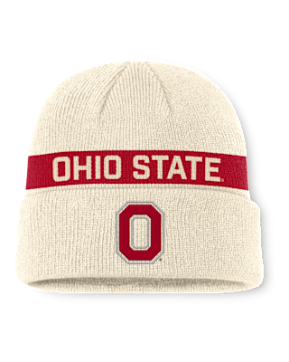 Мужские  Ohio State Primetime Peak Utility Nike College Cuffed Beanie