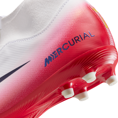 Nike Jr. Mercurial Superfly 10 Academy LV8 High-Top-Fußballschuh für verschiedene Böden (jüngere/ältere Kinder)