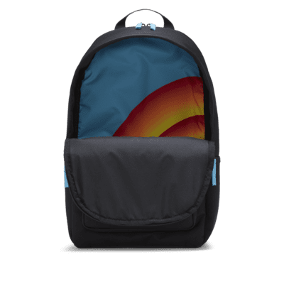 blue and black jordan backpack