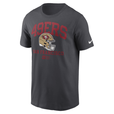 San Francisco 49ers Helmet Essential Men's Nike NFL T-Shirt