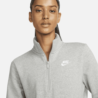 Sudadera de medio cierre para mujer Nike Sportswear Club Fleece