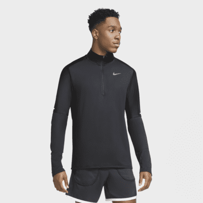 nike black zip top