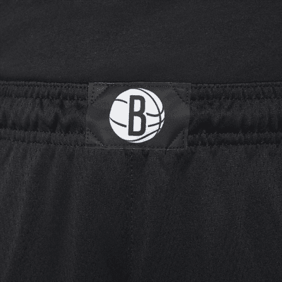 Brooklyn Nets 2023/24 Icon Edition Nike NBA Swingman Shorts für ältere Kinder (Jungen)