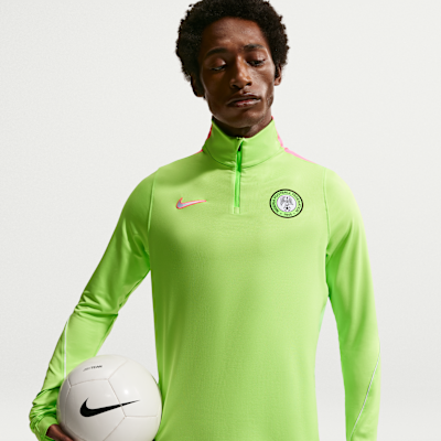 Nigeria Strike Men's Nike Dri-FIT Soccer Drill Top from Nike - $90