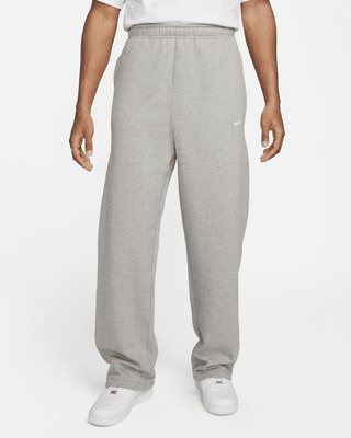 Мужские  Nike Solo Swoosh Open-Hem Fleece Pants