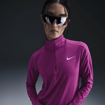 Pullover com fecho a 1/4 Nike Dri-FIT Pacer para mulher