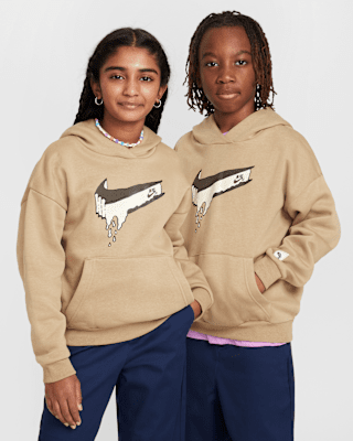 Подростковое худи Nike SB EasyOn Big Kids' Oversized Pullover Skate Hoodie