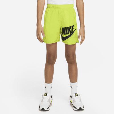 white nike shorts junior