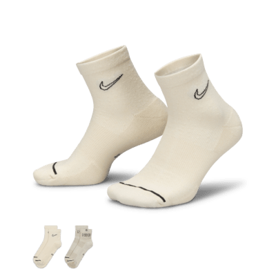 Nike Everyday Performance Ankle Socks (2 Pairs). Nike MY