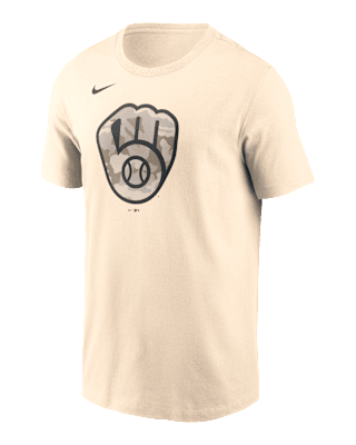 Мужская футболка Milwaukee Brewers Camo Nike MLB
