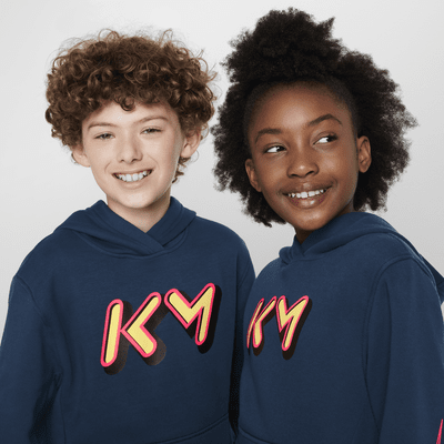 Sudadera con gorro para niños talla grande Kylian Mbappé Club Fleece