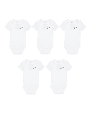 Детские  Nike Essentials Baby (0-9M) 5-Pack Bodysuit Set