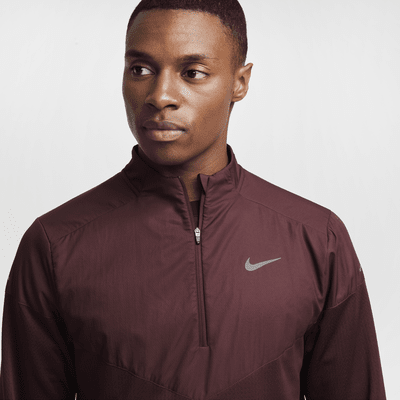 Sudadera de correr Therma-FIT de medio cierre repelente al agua para hombre Nike Sphere Element