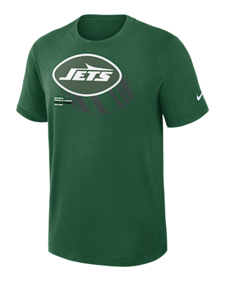 Мужская футболка New York Jets Slub Nike Dri-FIT NFL
