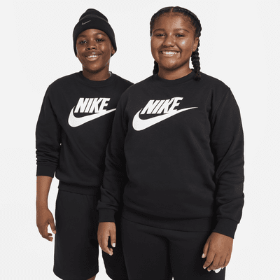 Sudadera sin cierre para niños talla grande (talla amplia) Nike Sportswear Club Fleece