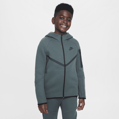 Nike Sportswear Tech Fleece Big Kids' Full-Zip Hoodie