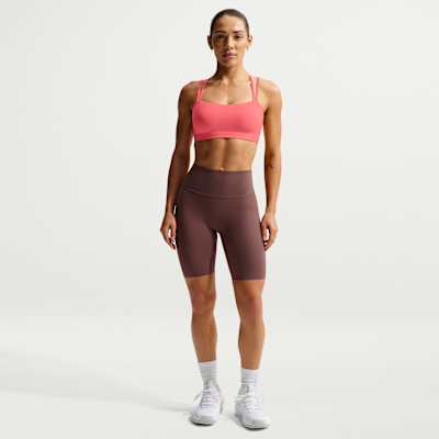 Bra deportivo de baja sujeción con almohadillas para mujer Nike Zenvy Strappy