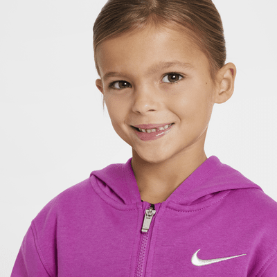 Nike Shine Little Kids' Full-Zip Hoodie and Leggings Set