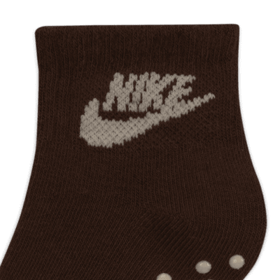 Nike Wild Side Grip Socks (3 Pairs) Baby Socks. Nike.com