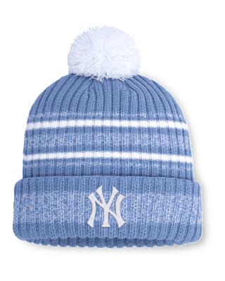 Мужские  New York Yankees Peak Nike MLB Cuffed Pom Beanie