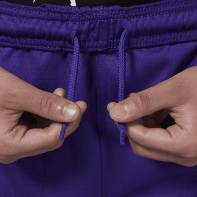 Shorts da basket Los Angeles Lakers Statement Edition Jordan NBA Swingman – Ragazzi