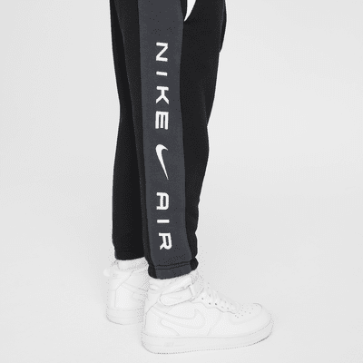 Conjunto de sudadera sin cierre y pants de tejido Fleece tamaño infantil Nike Air